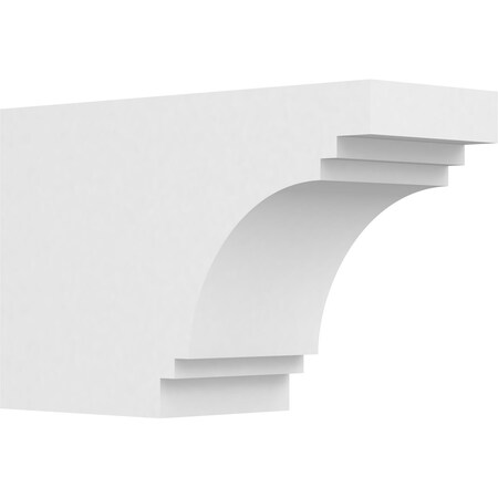 Ekena Millwork Standard Pescadero Architectural Grade PVC Rafter Tail, 6"W X 10"H X 16"L RFTP06X10X16PEC